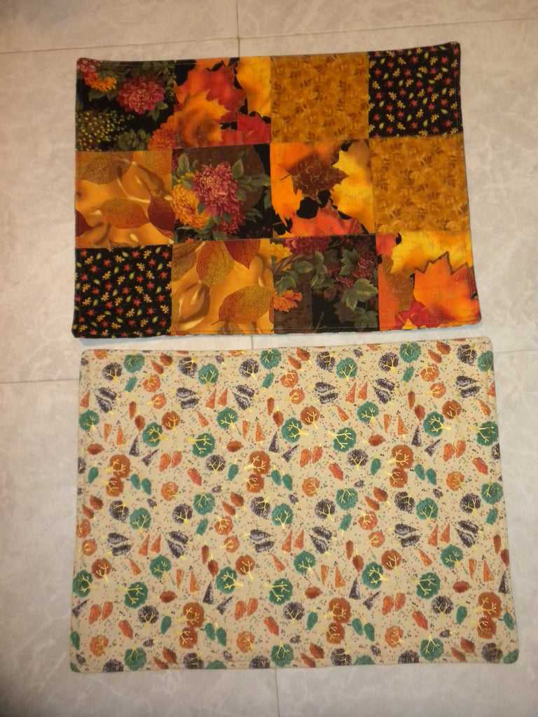 Fall placemats