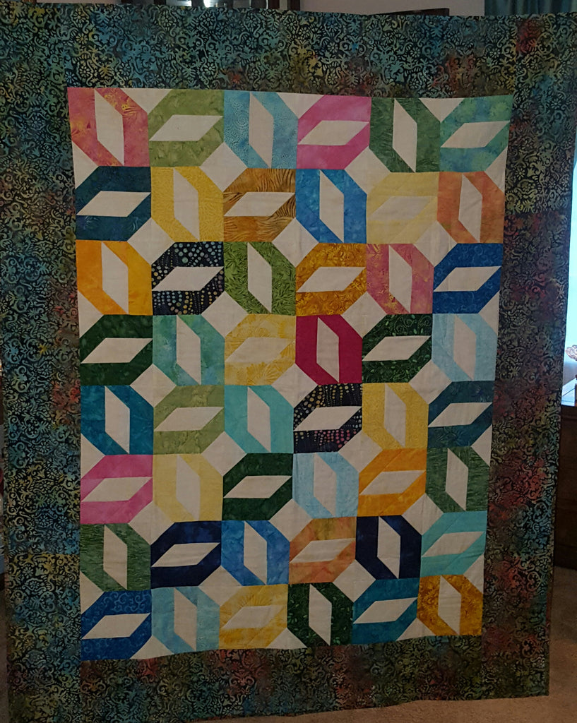 Colorful Rings Sofa Quilt